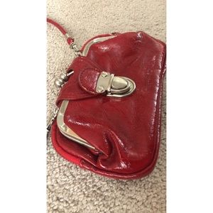 Topshop Red purse